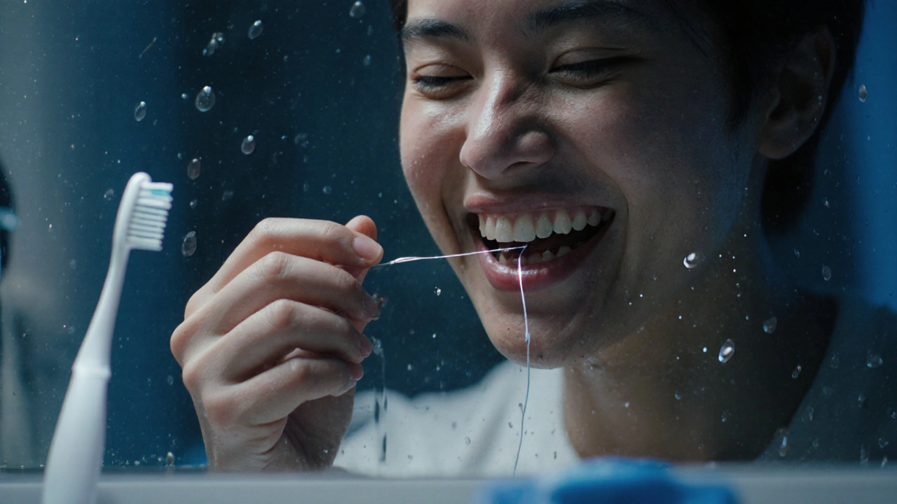 Jak často používat zubní nit? Správná frekvence pro čistotu mezi zuby