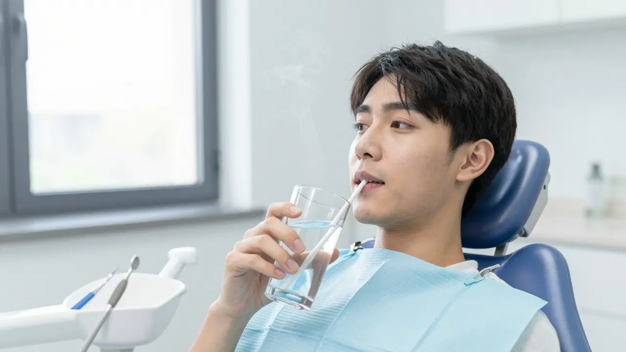 Jak dlouho nejíst po pískování zubů? Pravidla, která zachrání vaše zuby