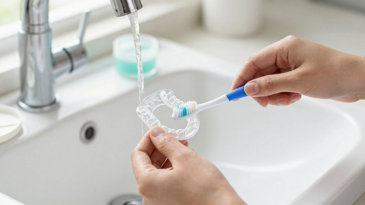 Jak správně čistit a udržovat snímací rovnátka