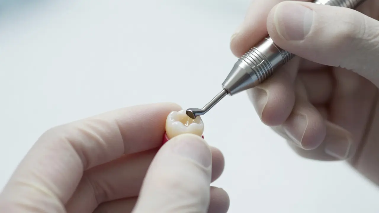 Jak vypadají zubní fazety a co se děje během broušení zubů