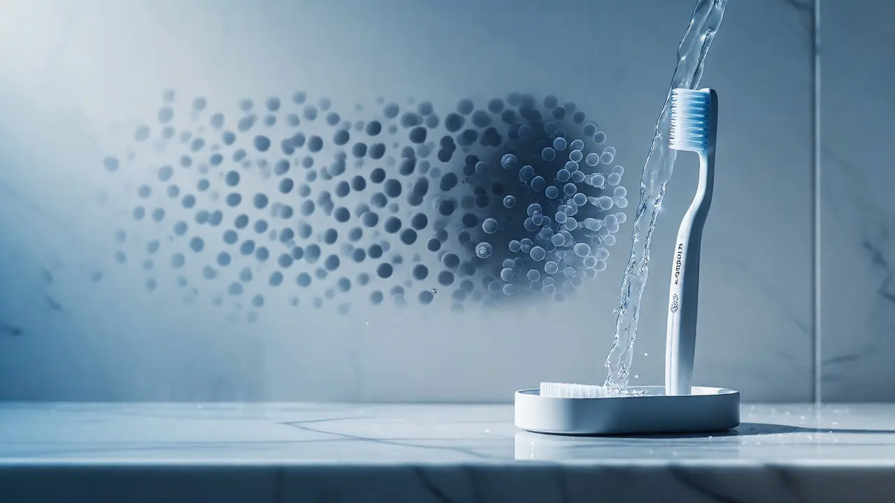 Správné skladování zubního kartáčku pro hygienu a sušení